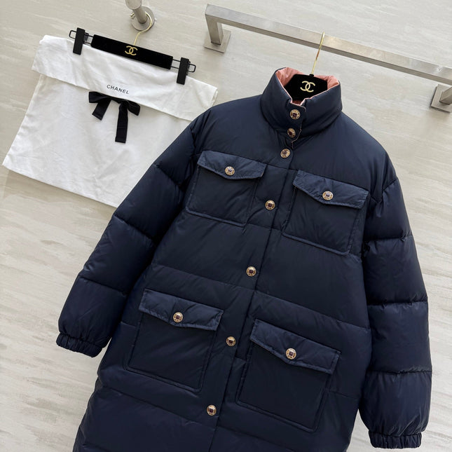 CHANEL 25S COCO NEIGE LONG COAT 483