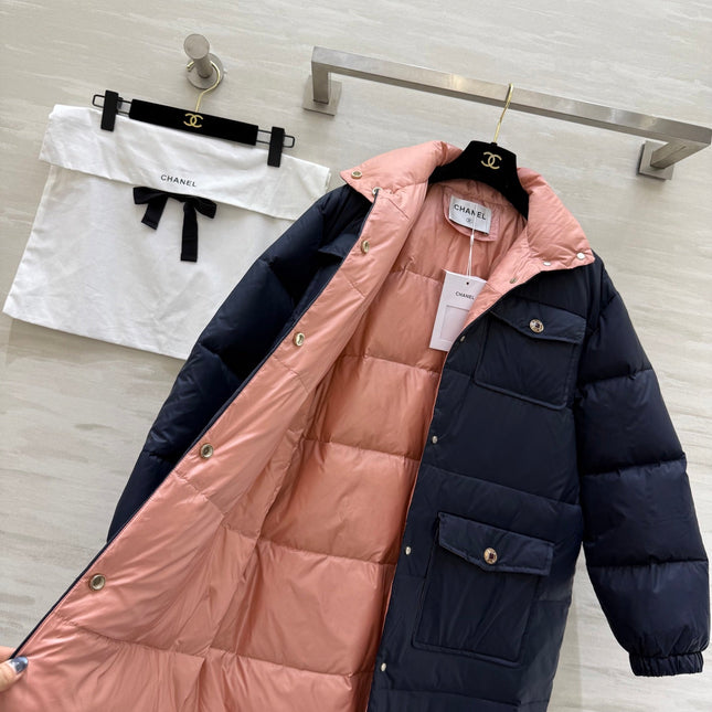 CHANEL 25S COCO NEIGE LONG COAT 483