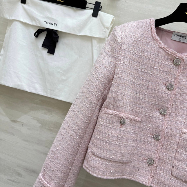 CHANEL 25S TWEED JACKET 635