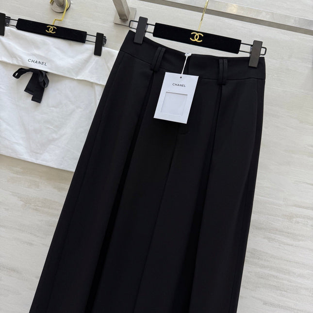 CHANEL 25S WIDE-LEG STRAIGHT PANTS 637