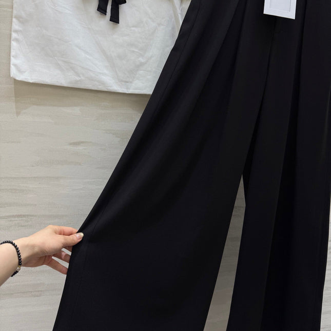 CHANEL 25S WIDE-LEG STRAIGHT PANTS 637