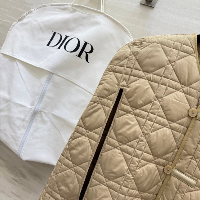 DIOR 25S LONG QUILTED COAT 781