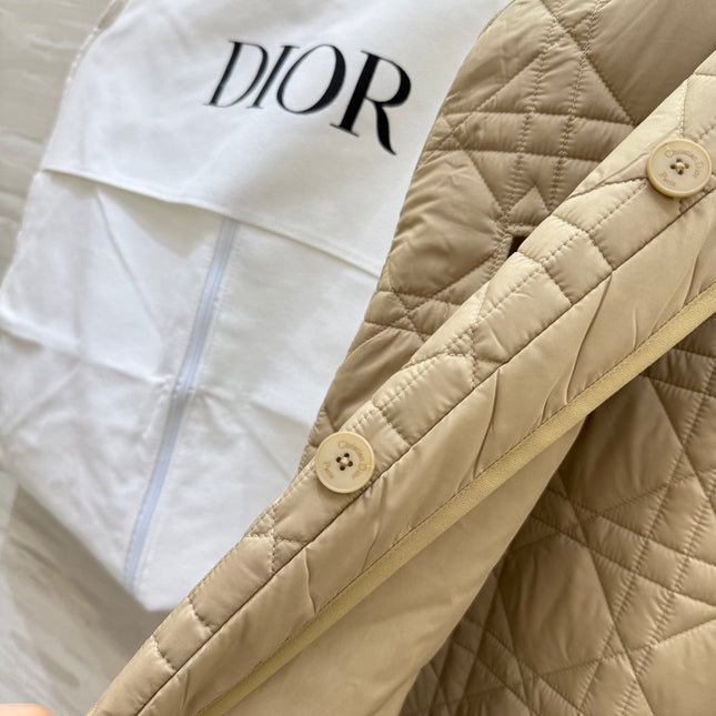 DIOR 25S LONG QUILTED COAT 781