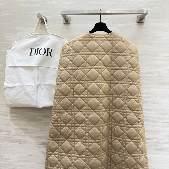 DIOR 25S LONG QUILTED COAT 781