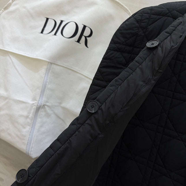 DIOR 25S LONG QUILTED COAT 780