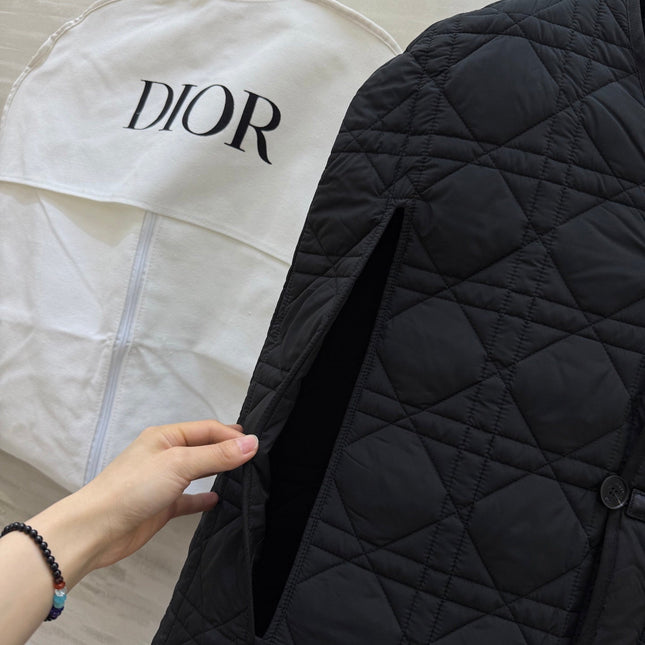 DIOR 25S LONG QUILTED COAT 780