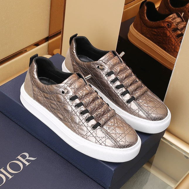 CD STYLISH SNEAKER METALLIC CALFSKIN