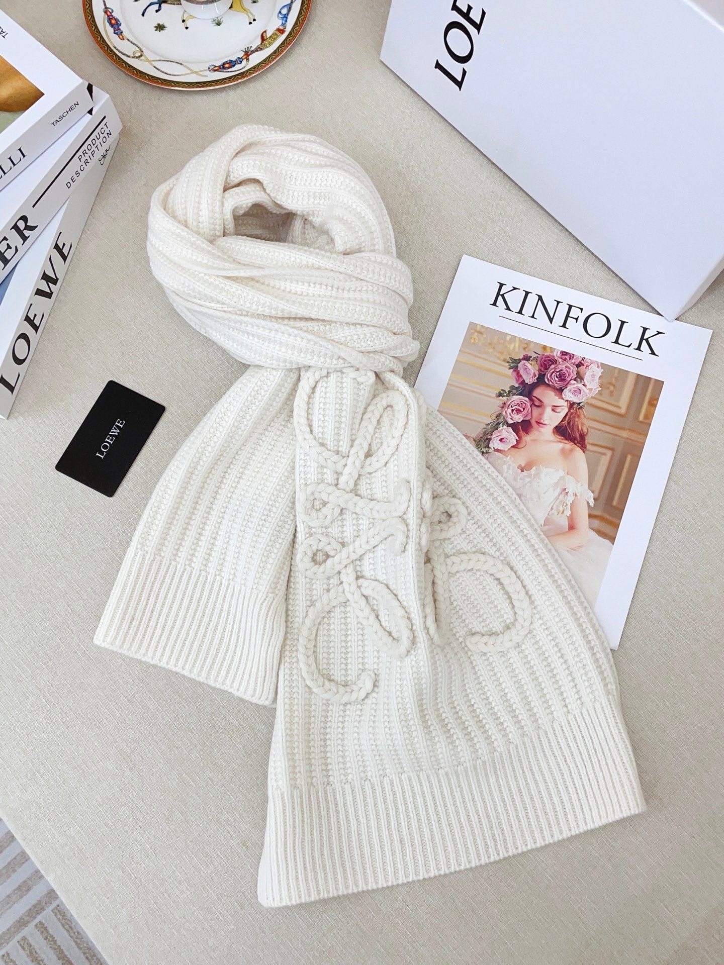 LOEWE 26S SCARF 180 IN CASHMERE 149163