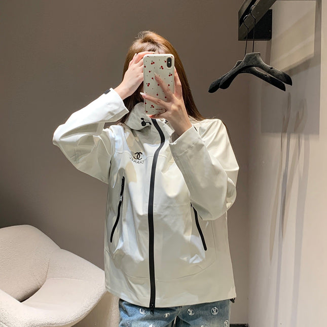 CHANEL 25S HOODED SPORTS JACKET 449