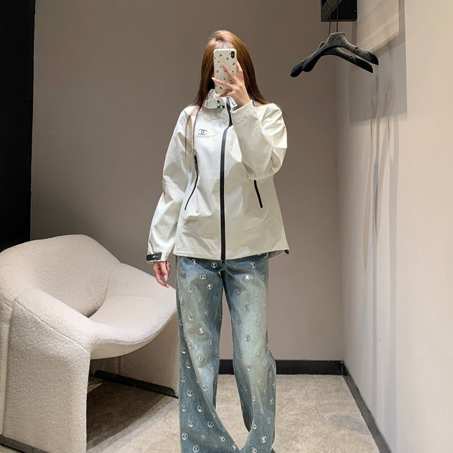CHANEL 25S HOODED SPORTS JACKET 449