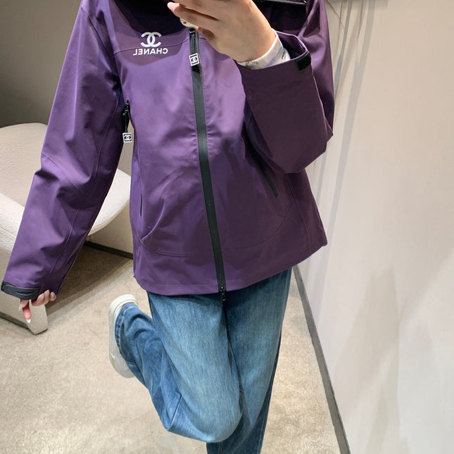 CHANEL 25S HOODED SPORTS JACKET 446