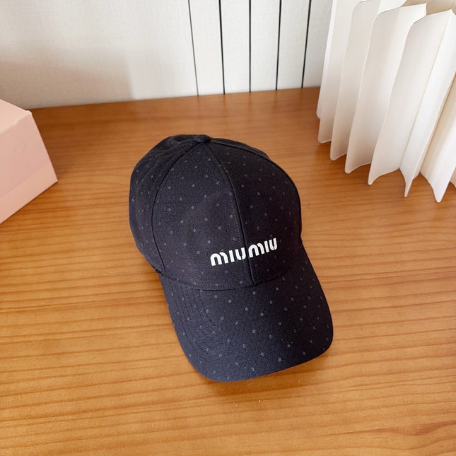 MIUMIU BASEBALL CAP STYLE 65