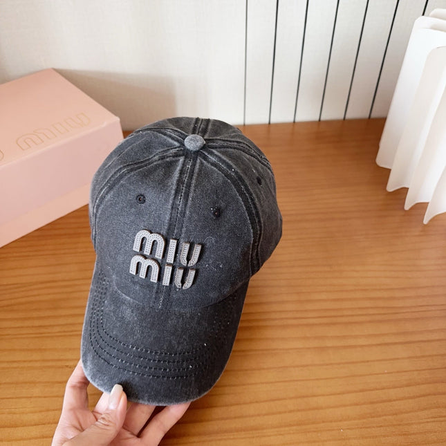 MIUMIU BASEBALL CAP STYLE 50