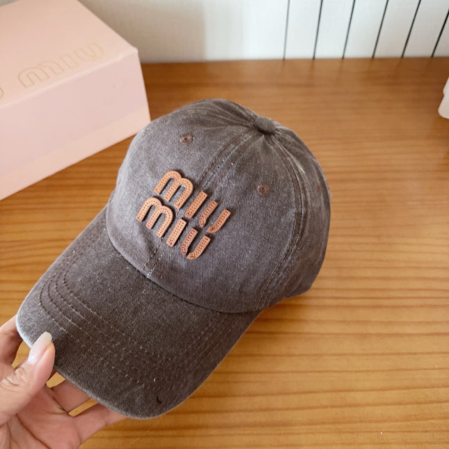 MIUMIU BASEBALL CAP STYLE 49