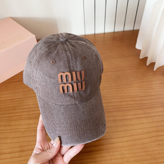 MIUMIU BASEBALL CAP STYLE 49