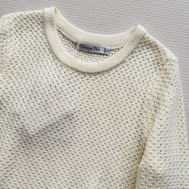 DIOR 25S MESH KNIT SWEATER 792