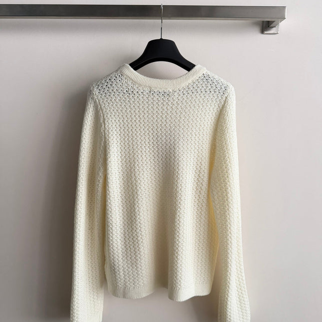 DIOR 25S MESH KNIT SWEATER 792