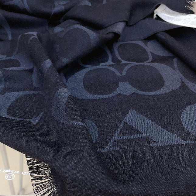 SCARF 180 CM IN BLACK CASHMERE 332873