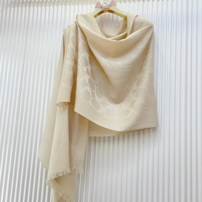 SCARF 180 CM IN BEIGE CASHMERE 332874