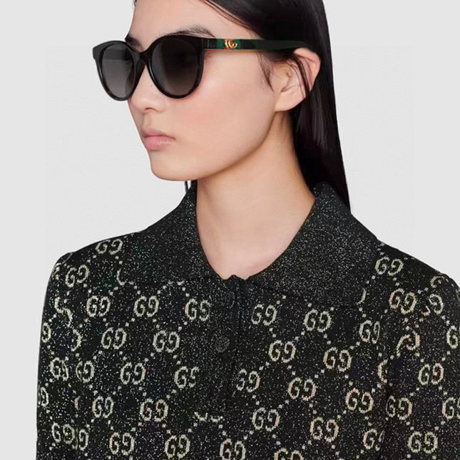 ROUND FRAME SUNGLASSES 59898 IN ACETATE