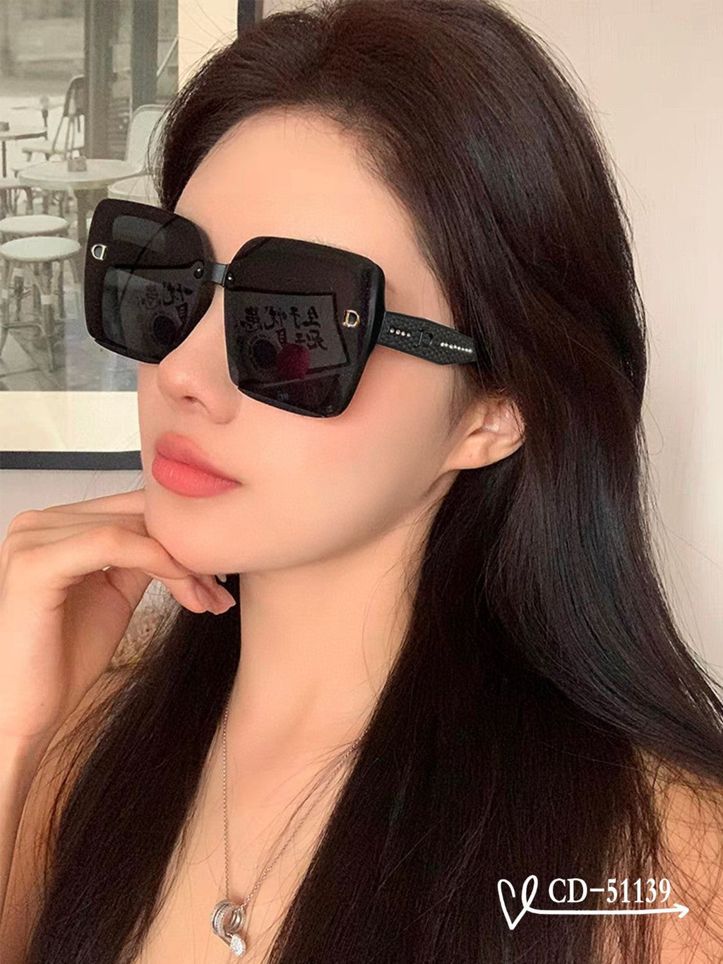 MONTAIGNE SUNGLASS 51139 IN ACETATE