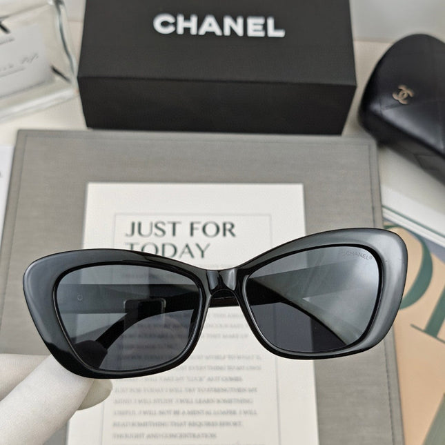 CAT EYE SUNGLASSES 55160 IN ACETATE