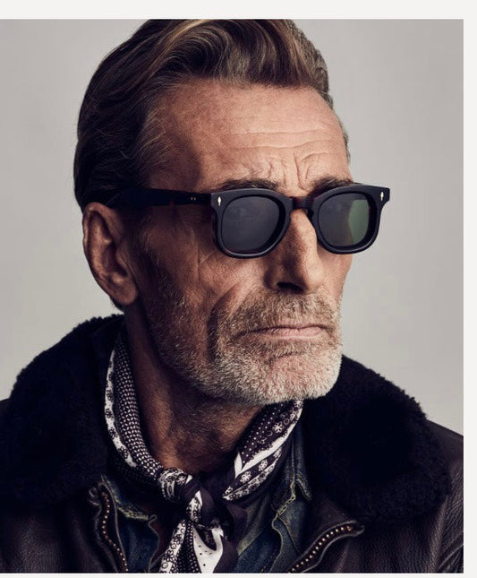 SQUARE SUNGLASSES 617107 IN BROWN MIXD RED HAVANA ACETATE