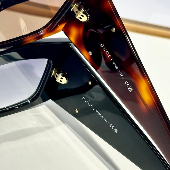 RECTANGULAR FRAME SUNGLASSES GG1842S IN ACETATE