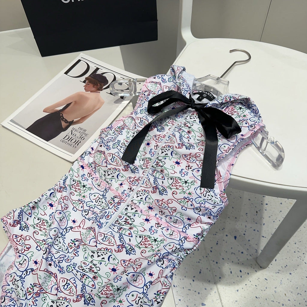 CHANEL BIKINI 25S BODYSUIT IN 744037
