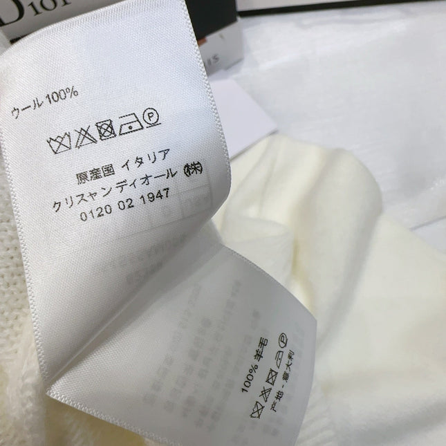 DIOR 25S LONG-SLEEVE CREWNECK SWEATER 674