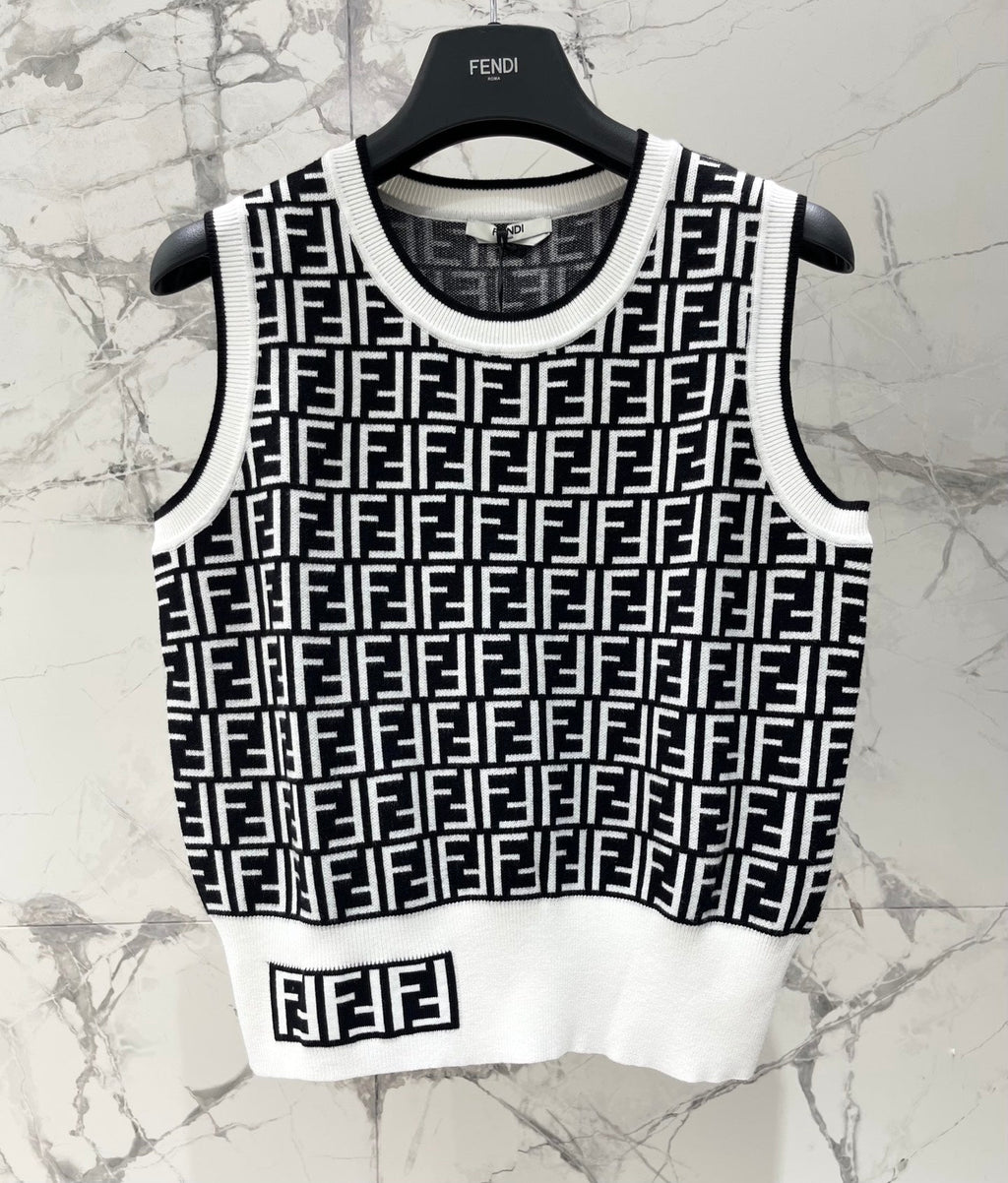 FENDI 26S KNIT TANK TOP 047