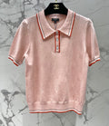 CHANEL 26S SHORT-SLEEVE KNIT POLO STYLE 1179