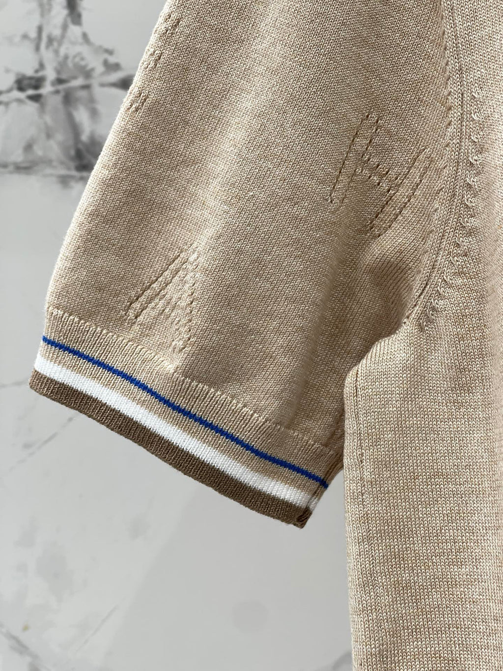 CHANEL 26S SHORT-SLEEVE KNIT POLO STYLE 1178
