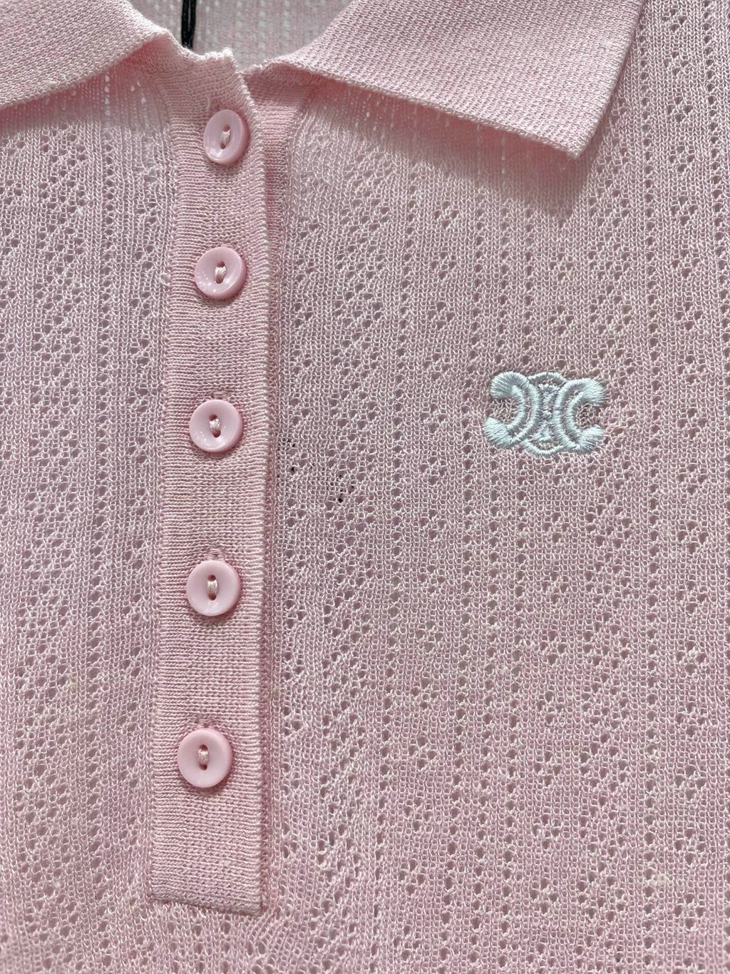 CELINE 26S SLEEVELESS POLO SHIRT 473