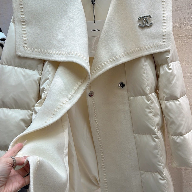 CHANEL 25S REGULAR FIT LONG DOWN JACKET 575