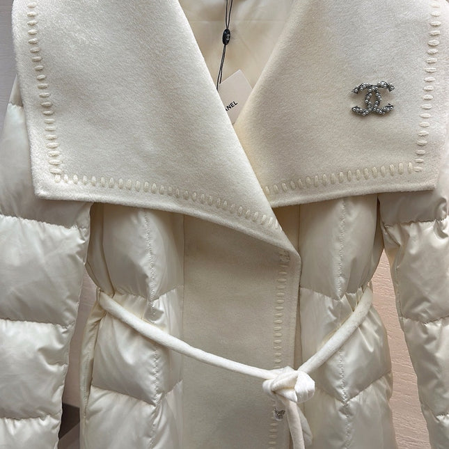 CHANEL 25S REGULAR FIT LONG DOWN JACKET 575