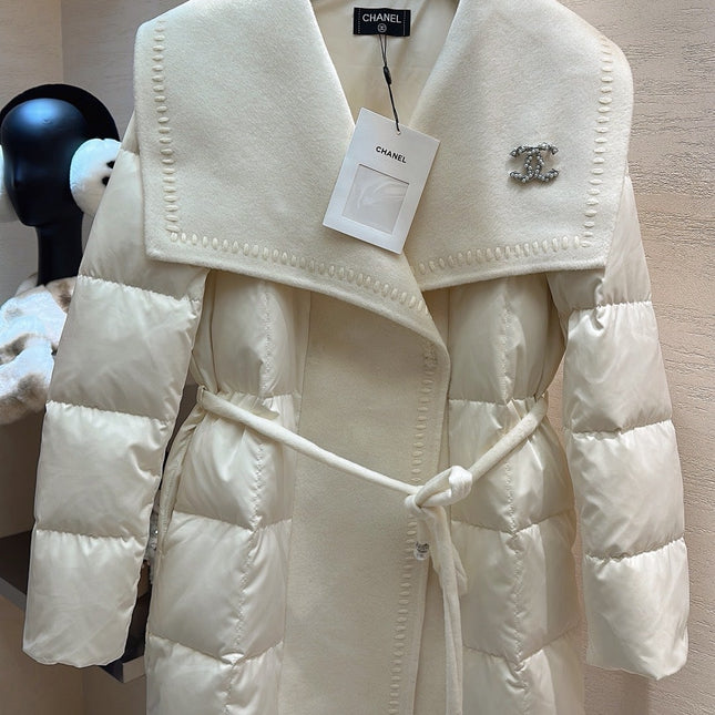 CHANEL 25S REGULAR FIT LONG DOWN JACKET 575