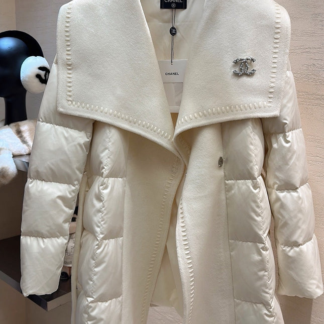 CHANEL 25S REGULAR FIT LONG DOWN JACKET 575