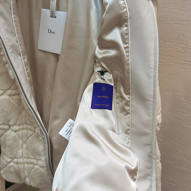 DIOR 25S RABBIT FUR JACKET 627