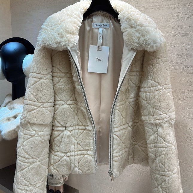 DIOR 25S RABBIT FUR JACKET 627