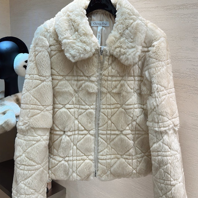 DIOR 25S RABBIT FUR JACKET 627