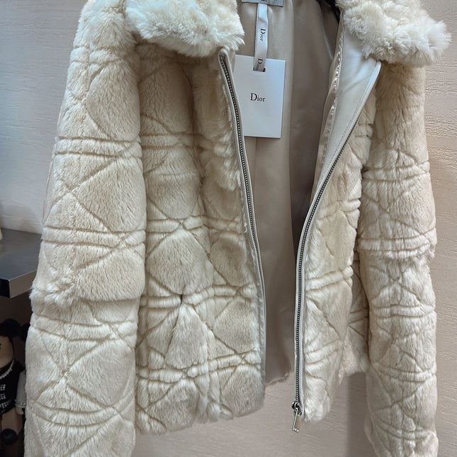 DIOR 25S RABBIT FUR JACKET 627