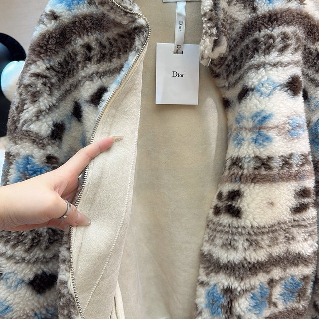 DIOR 25S SHEARLING JACKET 628
