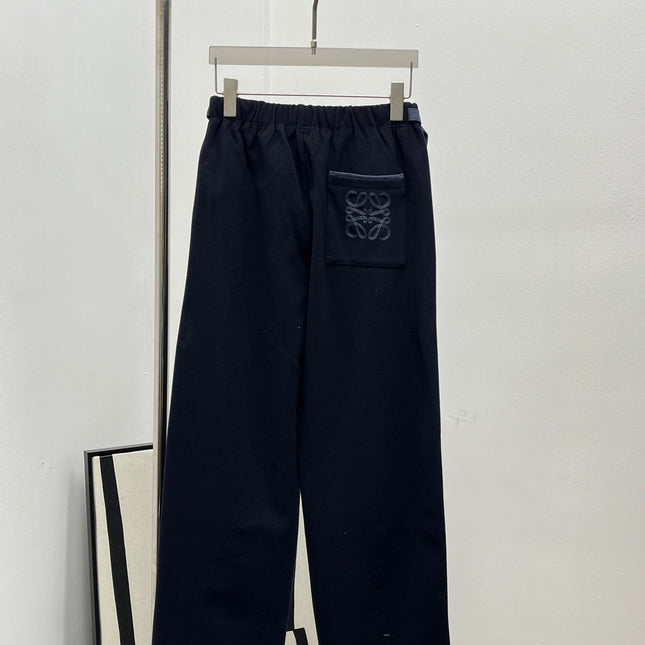 LOEWE STRAIGHT-LEG DRAWSTRING PANTS STYLE 304