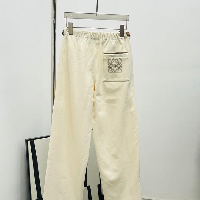 LOEWE STRAIGHT-LEG DRAWSTRING PANTS STYLE 305