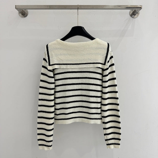 DIOR 25S SAILOR COLLAR CARDIGAN 606