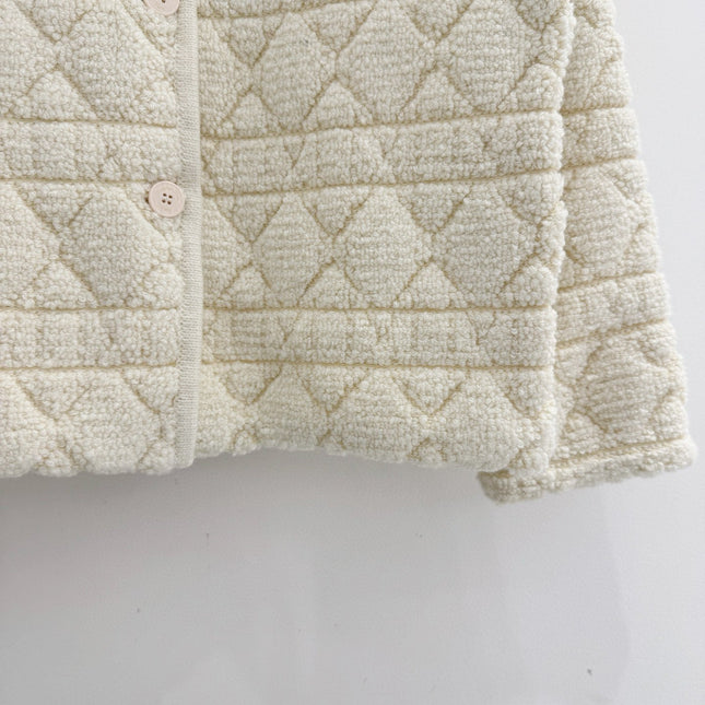 DIOR 25S BUTTONED SHEARLING COAT 599