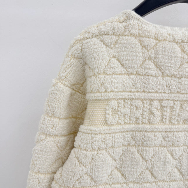 DIOR 25S BUTTONED SHEARLING COAT 599