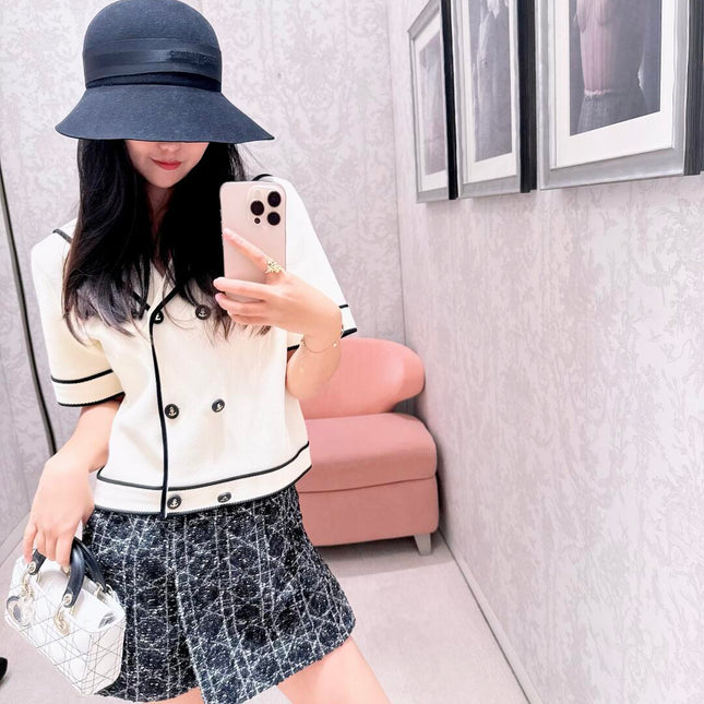 DIOR 25S SHORT-SLEEVE JACKET 681