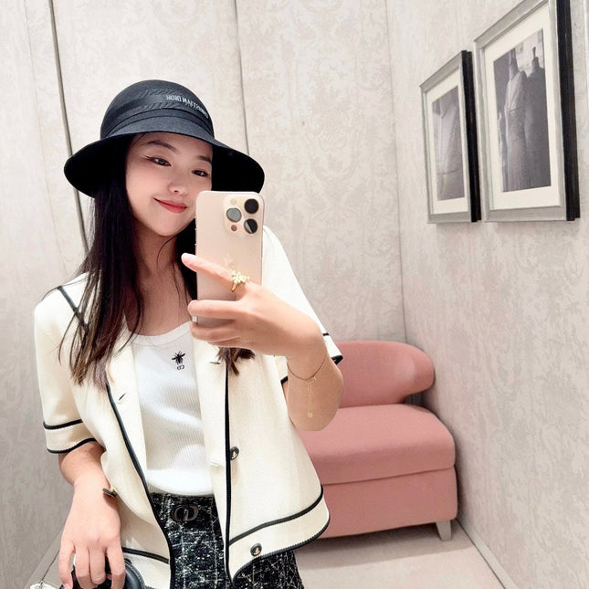DIOR 25S CROPPED KNIT JACKET 833